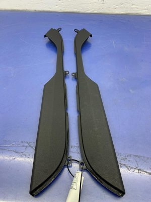 2019-2023 Porsche Cayenne Black Center Console Trim Cover Panel Set (Used OEM)
