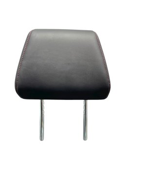 2025-2026 Acura ADX Ebony (Black) Seat Leatherette Headrest with Red Stitching - Front, Left (Driver) (Used OEM)