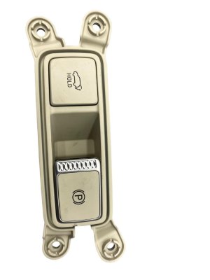 2020-2022 Hyundai Palisade Beige Parking Brake and Power Liftgate Switch Panel (Used OEM)