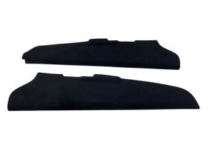 2022-2025 Jeep Wagoneer Black Center Floor Console Upper Trim Cover Panel Set - Front (Used OEM)