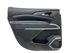 2024-2025 Chevrolet Traverse Jet Black Door Interior Trim Panel - Rear, Left (Driver) (Used OEM)