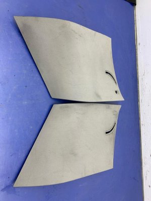 2016-2020 Cadillac CT6 Gray Upper C-Pillar Trim Cover Set (Used OEM)