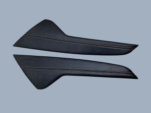 2025-2026 Mazda CX-70 Black Center Console Side Trim Panel Cover Set (Used OEM)