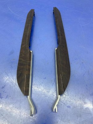 2016-2019 BMW 740i Center Console Wood Grain Trim Panel Set (Used OEM)