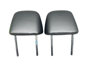 2023-2025 Honda Pilot Black Seat Leather Headrest Set - Front, Right (Passenger) (Used OEM)