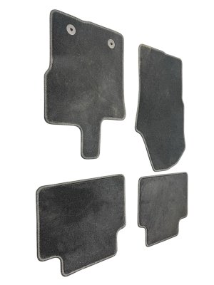 2024-2026 Ford Ranger Black Front and Rear Carpet Floor Mat Set (Used OEM)