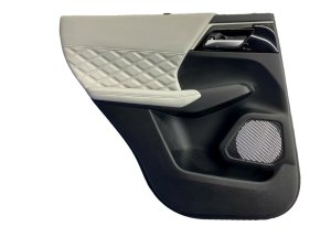 2022-2025 Mitsubishi Outlander Gray Door Interior Trim Panel - Rear, Left (Driver) (Used OEM)