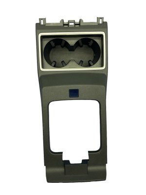 2022-2024 Mitsubishi Outlander Black Center Console Dual Cup Holder with Trim Cover Panel (Used OEM)
