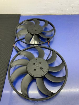 2024-2025 Ford Ranger Radiator and A/C Condenser Cooling Fan Assembly (Used OEM)