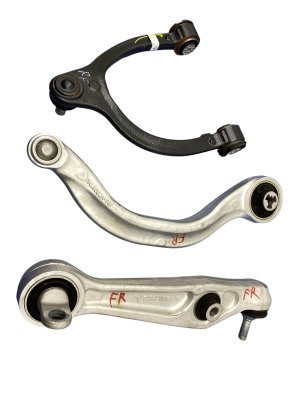  Tesla Model 3 Upper and Lower Control Arm Set - Front, Right (Passenger) (Used OEM)