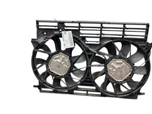 2016-2020 Bentley Bentayga Radiator Cooling Fan Motor and Shroud Assembly (Used OEM)