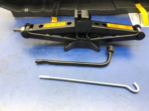 2015-2025 Nissan Murano Trunk Insert with Scissor Jack and Lug Wrench - Rear (Used OEM)