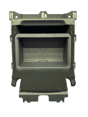 2022-2025 Lucid Air Front Center Console Storage Compartment with Bin Tray (Used OEM)