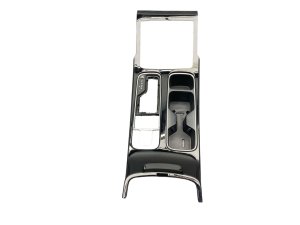 2023-2025 Kia Telluride Black Center Console Gear Shifter Bezel and Cup Holder - Front (Used OEM)