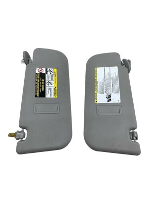 2024-2025 Toyota Grand Highlander Gray Sun Visor Shade Set - Front, Left (Driver) (Used OEM)