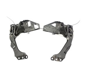 2018-2023 BMW X2 Headlight Brackets and Hood Lock Latch Set - Front, Right (Passenger) (Used OEM)