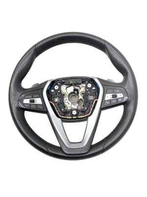 2019-2023 BMW X6 Black Heated Steering Wheel - Front (Used OEM)
