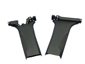2017-2025 Honda Ridgeline Black Lower B-Pillar Trim Cover Panel Set (Used OEM)