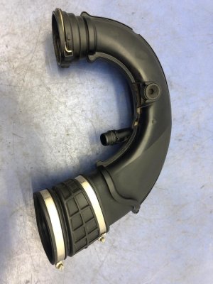 2016-2019 BMW 750i Engine Air Intake Resonator Suction Tube - Front, Right (Passenger) (Used OEM)