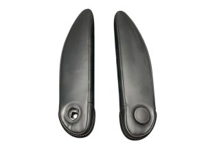 2024-2025 Kia Sorento Black Captain's Chair Seat Armrest Set - Rear, Right (Passenger) (Used OEM)