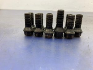 2014-2020 BMW M4 Black Lug Nut Set of 20 (Used OEM)