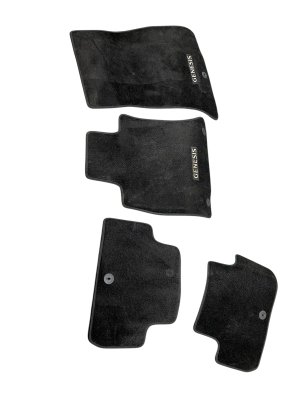 2019-2026 Genesis G70 Front and Rear Carpet Floor Mat Set (Used OEM)