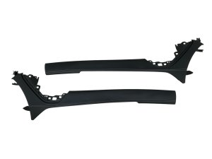 2021-2024 Genesis GV80 Black Side Pillar Molding Trim Set (Used OEM)