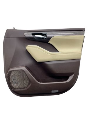 2020-2025 Toyota Highlander Beige Door Interior Trim Panel - Front, Right (Passenger) (Used OEM)