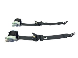 2024-2025 Mazda CX-90 Black 3rd Row Seat Belt Retractor Assembly Set - Rear, Right (Passenger) (Used OEM)