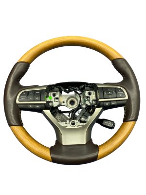2016-2022 Lexus RX450h Brown Heated Leather Steering Wheel - Front (Used OEM)