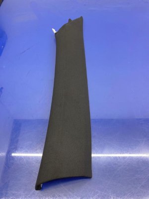 2017-2024 Porsche Panamera Black A-Pillar Trim Panel - Front, Right (Passenger) (Used OEM)