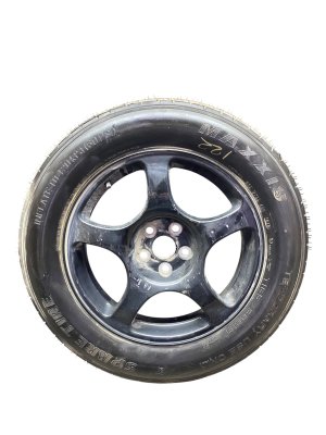 2019-2024 Toyota RAV4 Silver 18x4 5-Spoke Aluminum Compact Emergency Spare Wheel (Used OEM)
