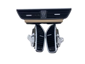 2019-2023 Porsche Cayenne Beige Dashboard Air Vent Set - Front (Used OEM)