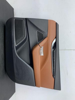 2017-2024 Maserati Levante Black Door Interior Trim Panel - Front, Right (Passenger) (Used OEM)