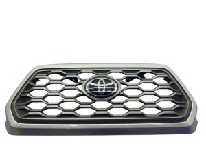 2020-2023 Toyota Tacoma Silver TRD Sport Upper Mesh Grille with Emblem (Used OEM)