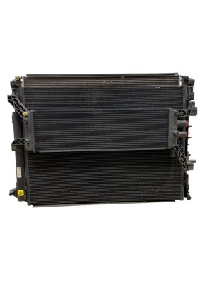 2017-2023 Maserati Quattroporte Radiator and A/C Condenser Cooling Fan Assembly (Used OEM)