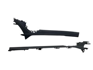 2021-2024 Genesis GV80 Black Center Console Upper Trim Cover Panel Set - Front (Used OEM)