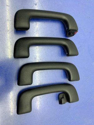 2022-2025 Hyundai Santa Cruz Black Front and Rear Overhead Roof Grab Handle Set (Used OEM)