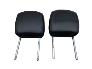 2018-2025 Jeep Wrangler Black Leather Seat Headrest Set - Front, Right (Passenger) (Used OEM)