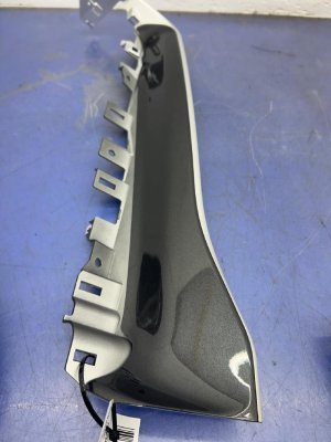 2021-2023 Jeep Grand Cherokee L Gray Dash Instrument Panel Trim Bezel Cover - Front, Right (Passenger) (Used OEM)