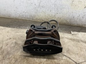  Tesla Model s Black Disc Brake Caliper - Rear, Right (Passenger) (Used OEM)