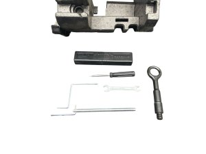2010-2016 Porsche Panamera Spare Tire Tool Kit with Foam Tray - Rear (Used OEM)