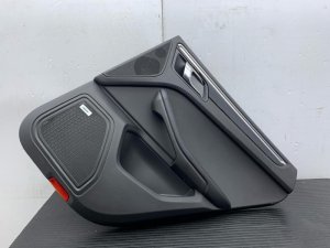 2015-2018 Porsche Macan Black Door Interior Trim Panel with Bose Speaker - Rear, Right (Passenger) (Used OEM)