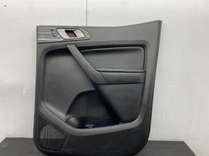 2019-2023 Ford Ranger Ebony (Black) Door Interior Trim Panel - Rear, Right (Passenger) (Used OEM)