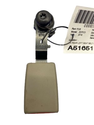 2018-2024 Lincoln Navigator Gray Seat Belt Buckle - Rear, Left (Driver) (Used OEM)