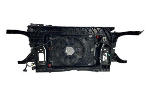 2020-2022 Kia Telluride Engine Cooling Fan Shroud Assembly with Radiator and Condenser (Used OEM)