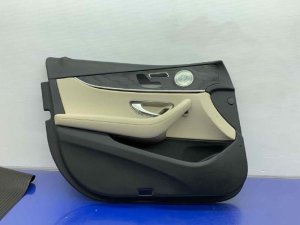 2017-2023 Mercedes-Benz E500 Beige Door Interior Trim Panel - Front, Right (Passenger) (Used OEM)