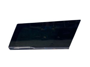 2025 Lincoln Navigator Door Quarter Glass with Chrome Moulding - Rear, Right (Passenger) (Used OEM)