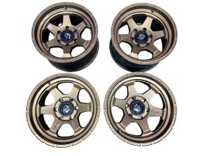 2019-2023 Ford Ranger Bronze 17x9 Fuel Shok D666 Wheel Rim Set (4) (Used OEM)