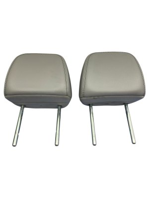 2023-2025 Honda Pilot Gray Seat Leather Headrest Set - Front, Right (Passenger) (Used OEM)